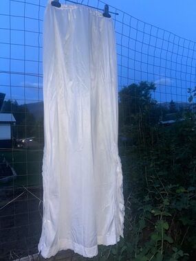 White/cream Slip Chemise By: Elizabeth Gordon